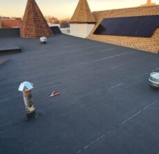 Roof Installation, New Flat Roof Service Project Shot 6