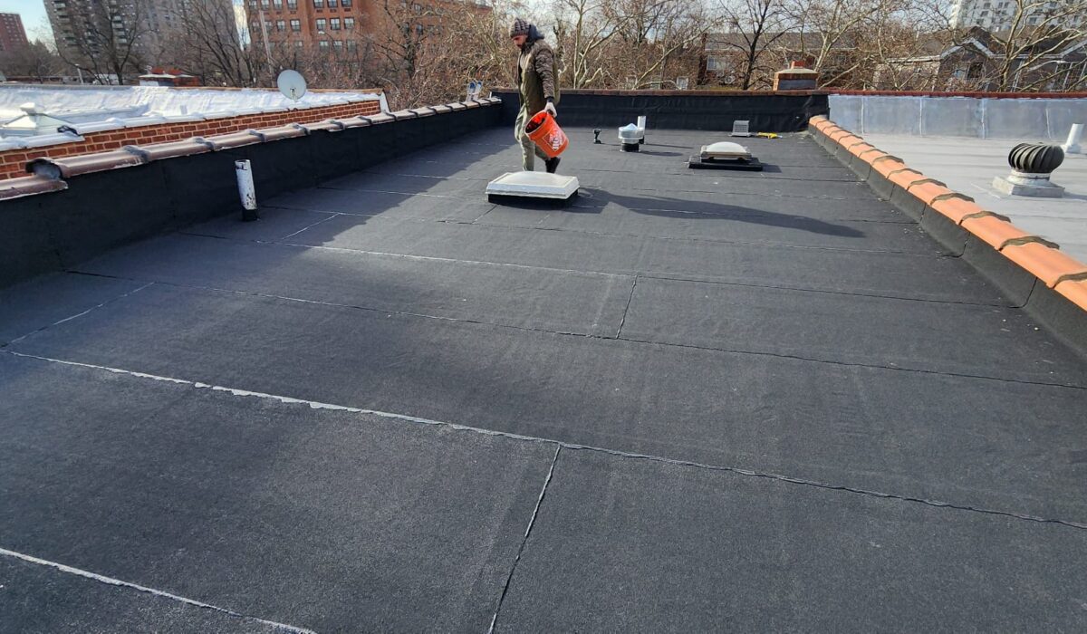 Flat Roof Full Replacement Service in the Bronx Project Shot 3