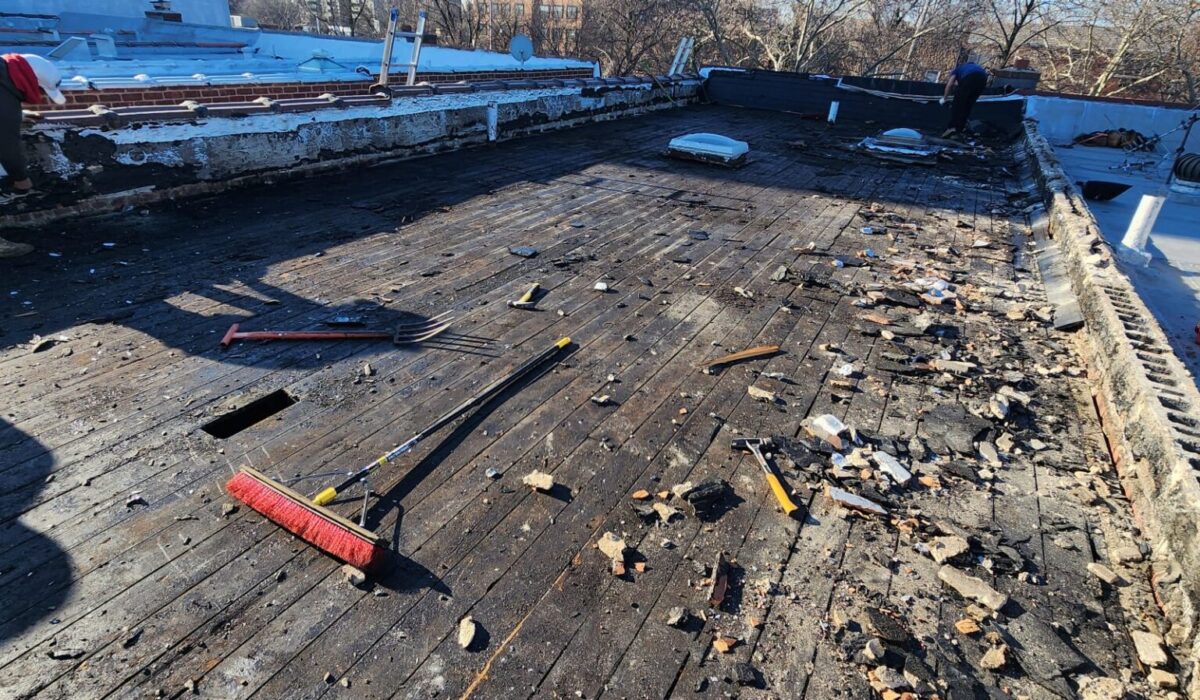 Flat Roof Full Replacement Service in the Bronx Project Shot 6