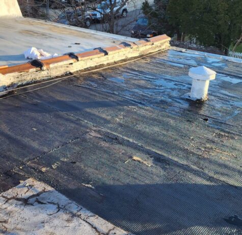 Flat Roof Replacement Service the Bronx Project Shot 1