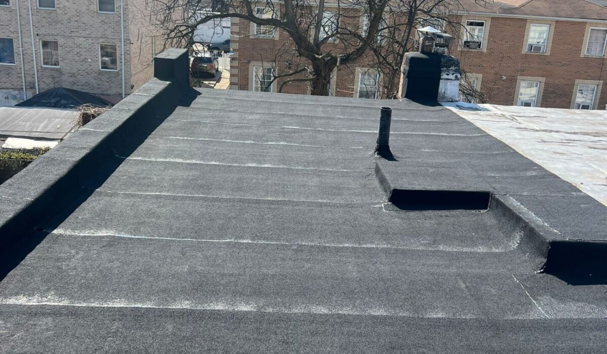 Project: New Flat Roof Installation in the Bronx - American Roofing ...