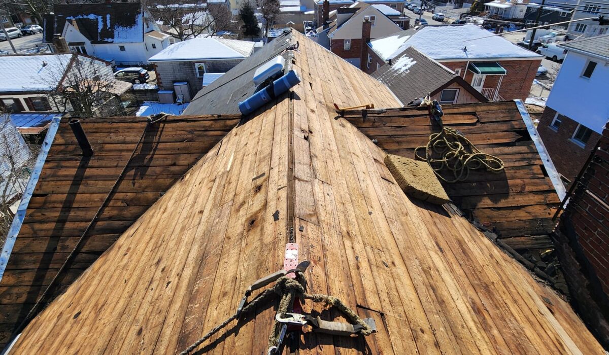 Roof and Siding Replacement in the Bronx Project Shot 1