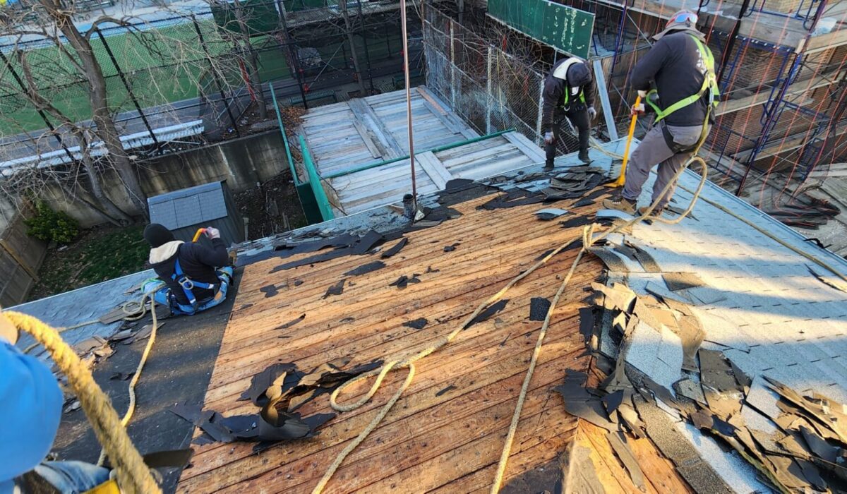 Shingle Roof Replacement in the Bronx Project Shot 1