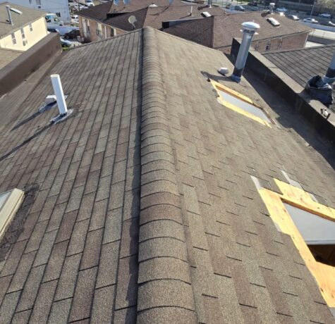 Existing Shingle Roof and Skylight Replacement in the Bronx NYC Project Shot 4