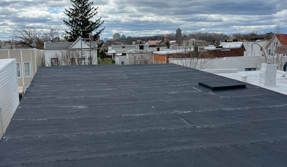 New Flat Roof Installation in the Bronx NYC Project Shot 1