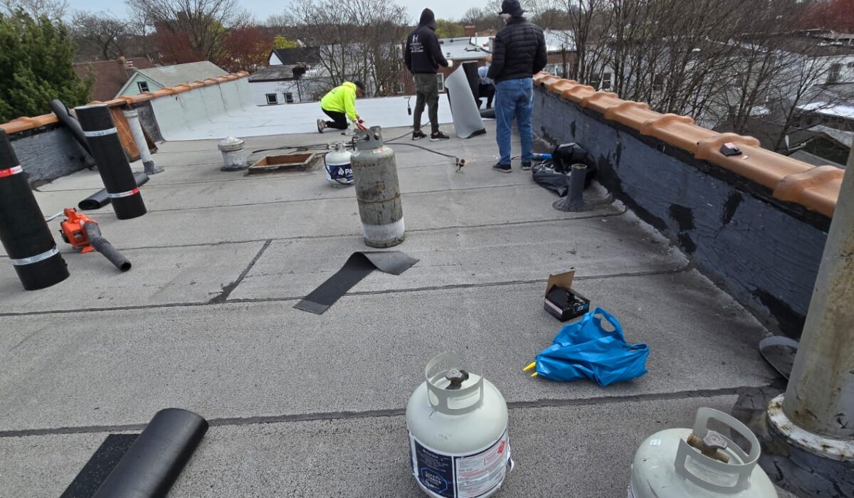 New Roof Installation in Bronx NY Project Shot 6