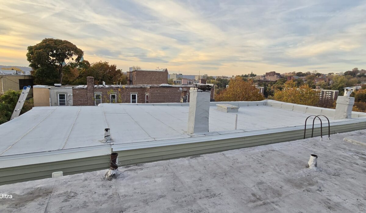 New Flat Roof Installation in Queens NY Project Shot 2