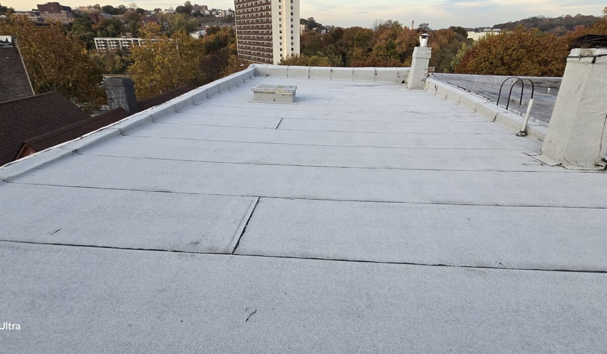 New Flat Roof Installation in Queens NY Project Shot 4