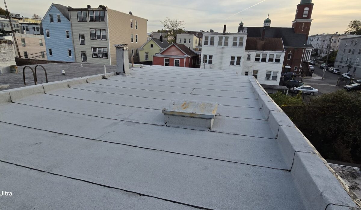 New Flat Roof Installation in Queens NY Project Shot 6