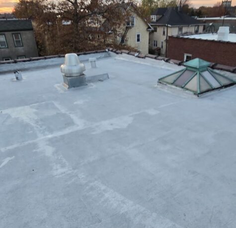 New Flat Roof Installation in the Bronx NY Project Shot 1