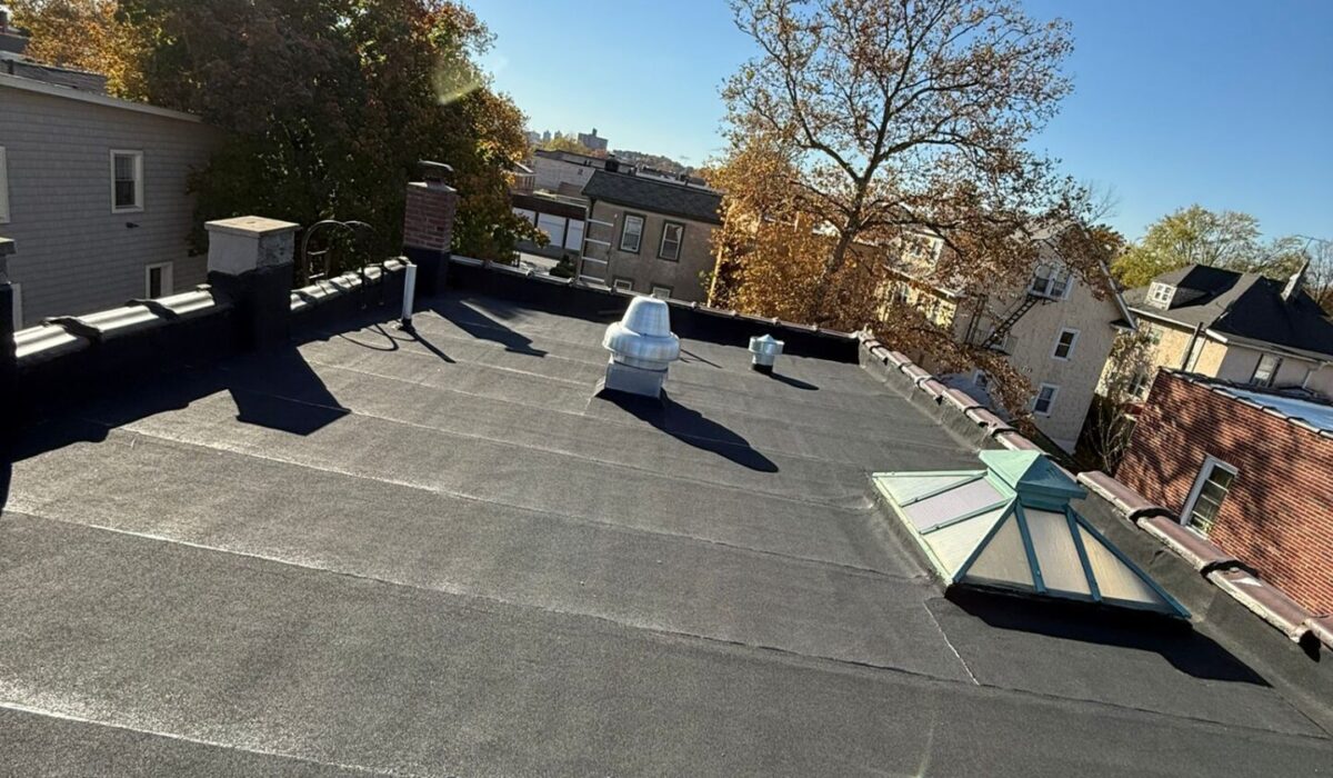 New Flat Roof Installation in the Bronx NY Project Shot 2