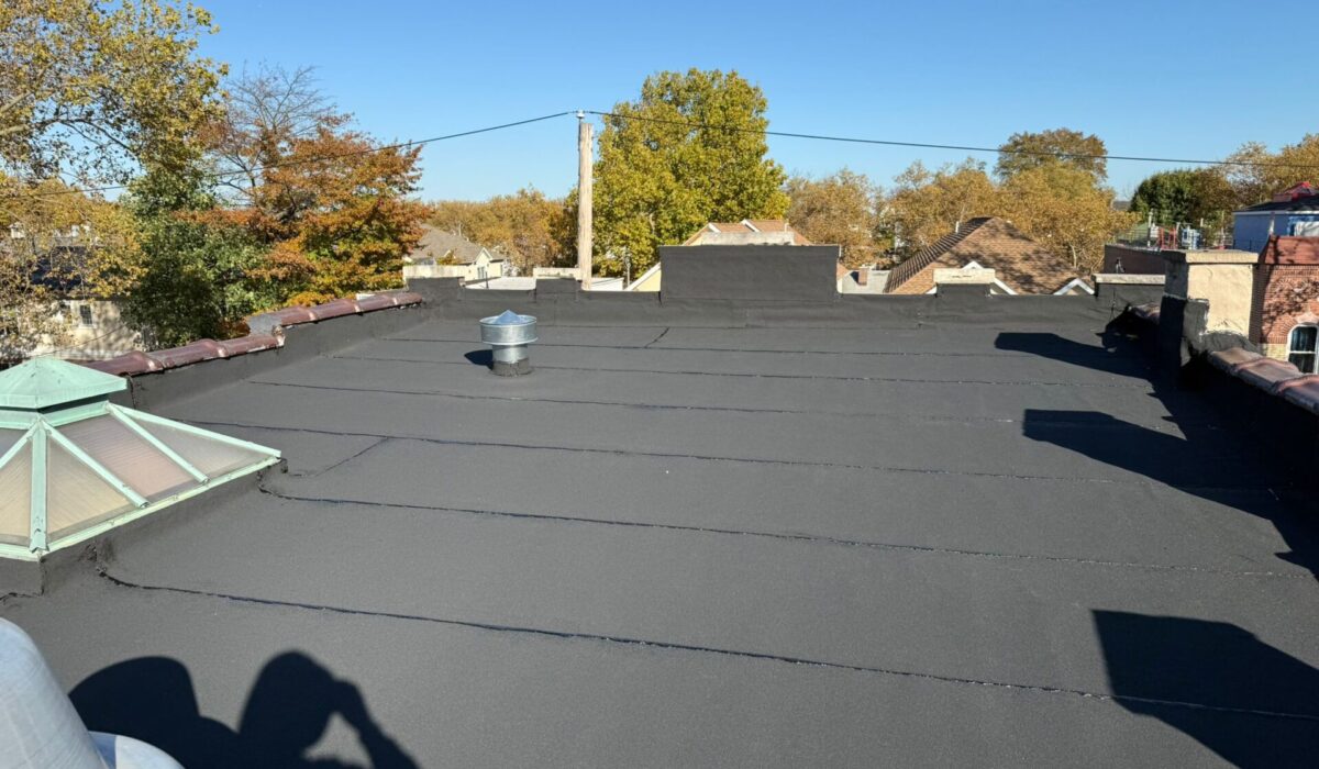 New Flat Roof Installation in the Bronx NY Project Shot 5